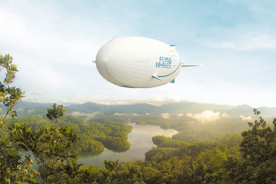 Airships for carbon-reduced heavy and oversized loads transport