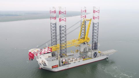 Jack-Up installation giant Voltaire gears up for Dogger Bank wind farm work