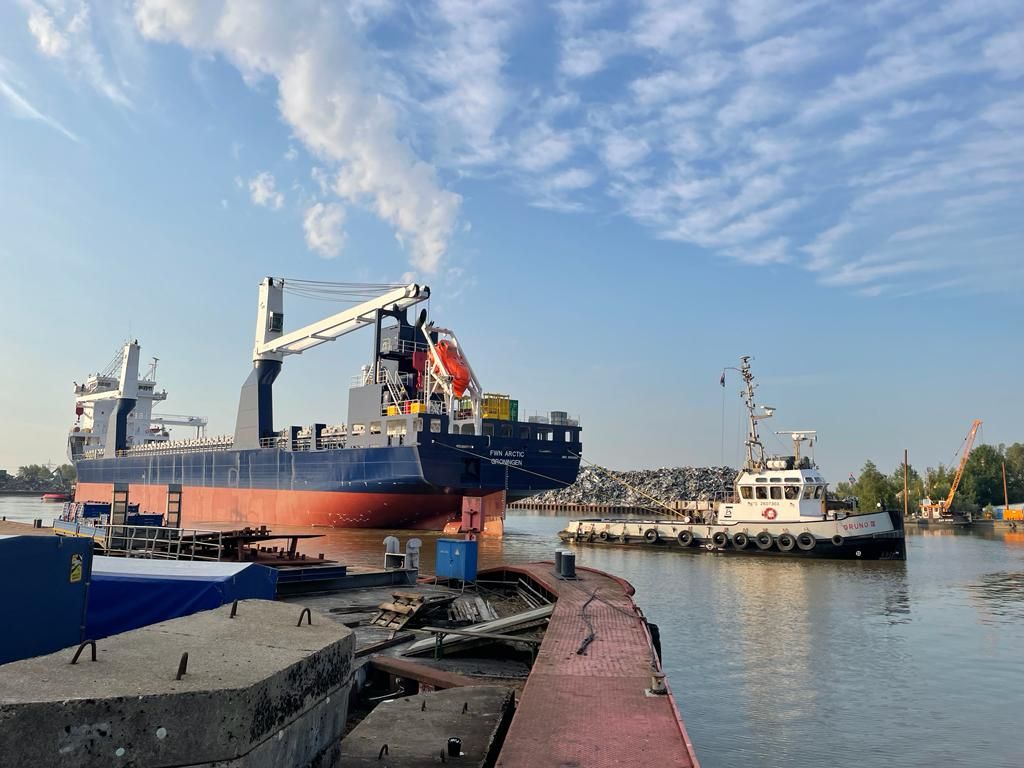 New multipurpose vessel gets ready to haul wind blades