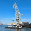 Saved by the floating crane