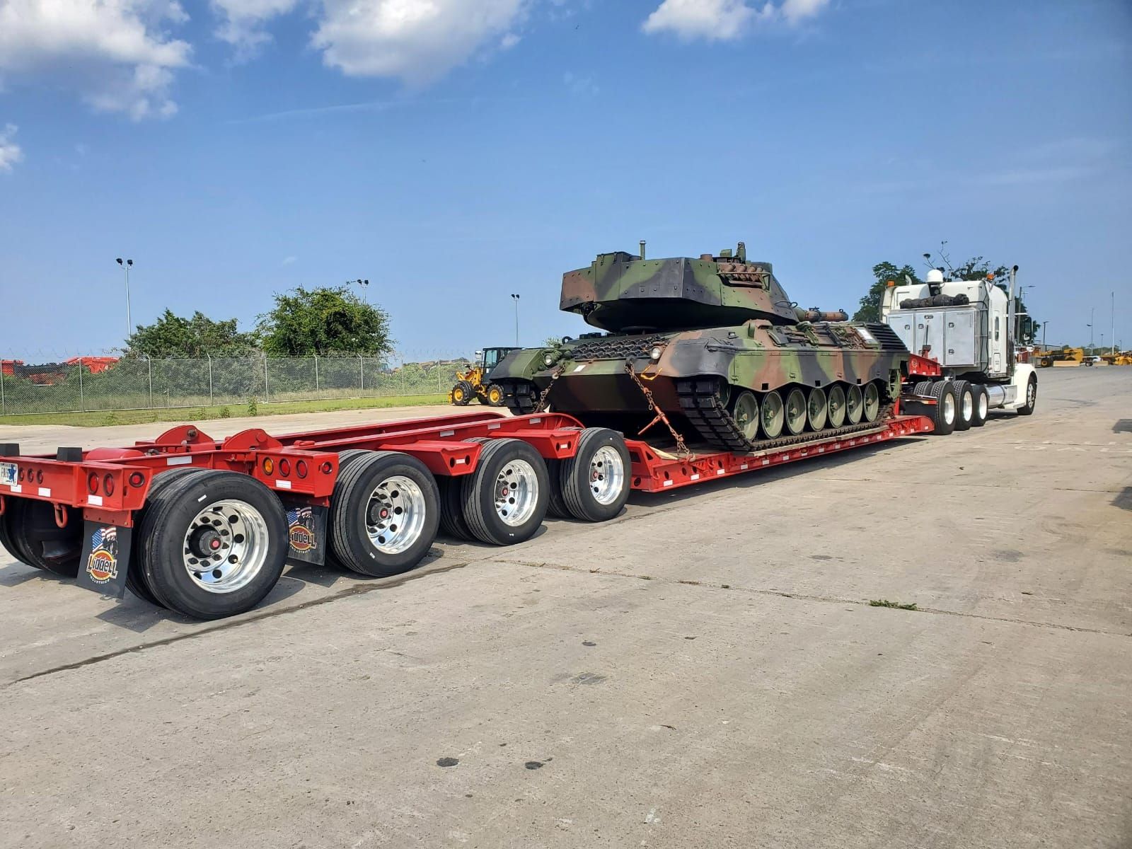 Langowski Logistics brings German tanks to a museum in Florida