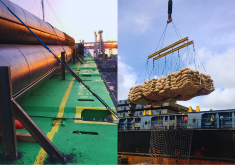 There is a new breakbulk service between Brazil and West Africa