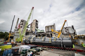 First heavy lift in the bag at Brevik CCS