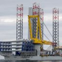 Installation kicks off at world's largest offshore wind farm