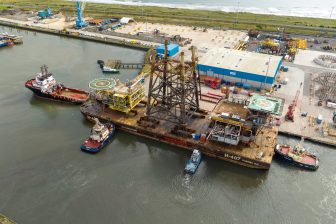 Largest decom job for Port of Blyth starts