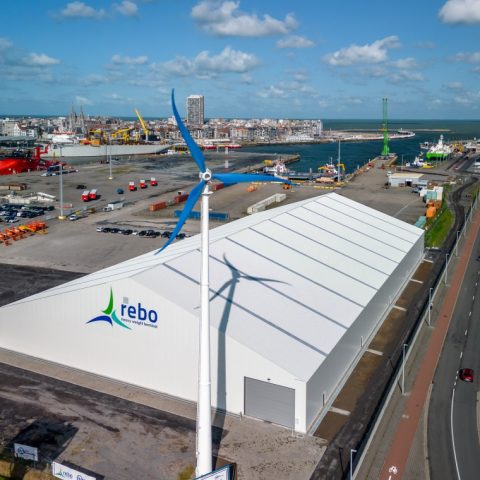 New warehouse ready at Port Oostende's REBO terminal