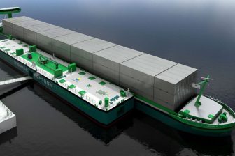 Electrifying Dutch inland shipping with flow batteries