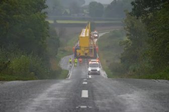 Hinkley Point C Turbine Hall crane girders reach project site