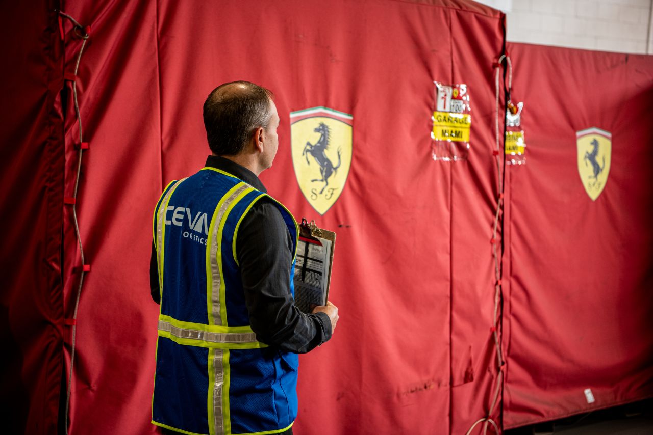 CEVA takes Scuderia Ferrari onto rail to cut CO2 emissions