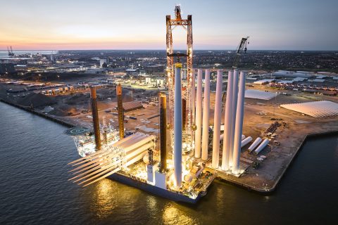 XXL monopiles to be built in Esbjerg from 2026 onwards