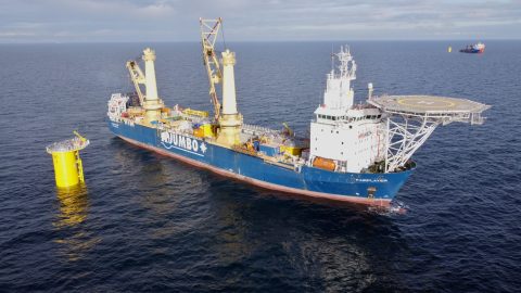 Jumbo Offshore wraps up its scope of Baltic Eagle work
