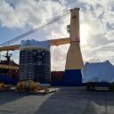 Malin Abram handles Karish North project cargo delivery