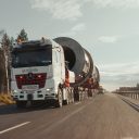 Ahola delivers project cargo for Model Paper Eilenburg rebuild
