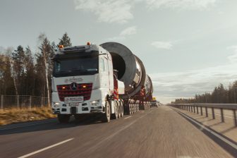 Ahola delivers project cargo for Model Paper Eilenburg rebuild