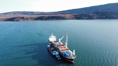 Swire delivers project materials to the Arctic