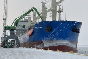 COSCO Shipping Specialized Carriers's multipurpose vessel, the MV Green Kemi, has completed its maiden voyage to Finland. The vessel, also the largest in the world carrying pulp with an ice classification, sailed into the port of Kemi, the port it was named after. 
