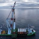 Deme's Orion installs first XXL monopile at Moray West offshore wind farm