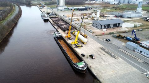 Project cargo activity picks up at c-Port Küstenkanal