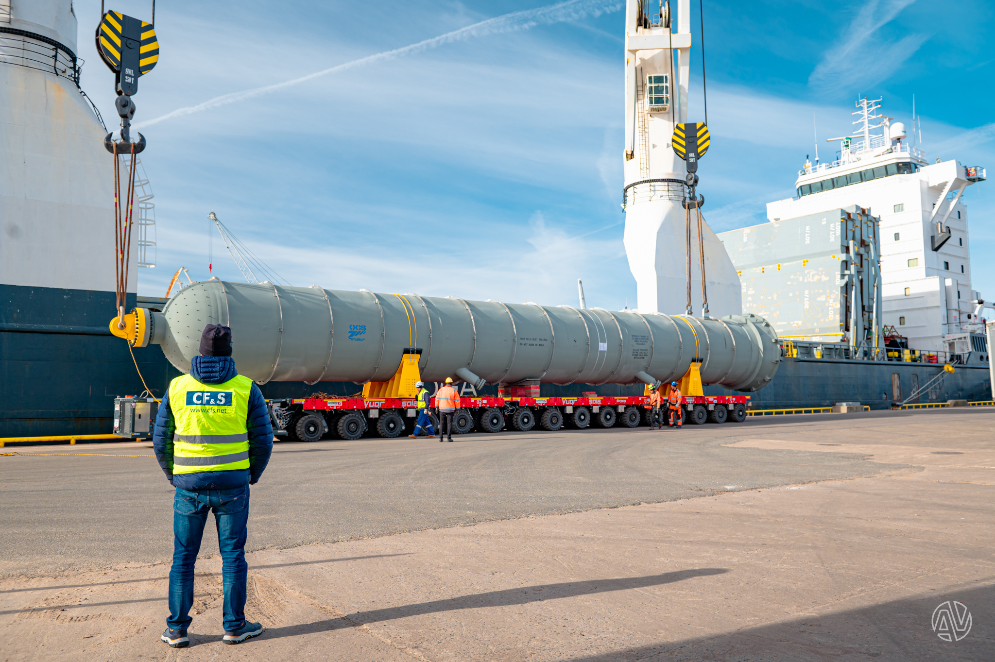 CF&S innovates to move project cargo amidst strike in Finland