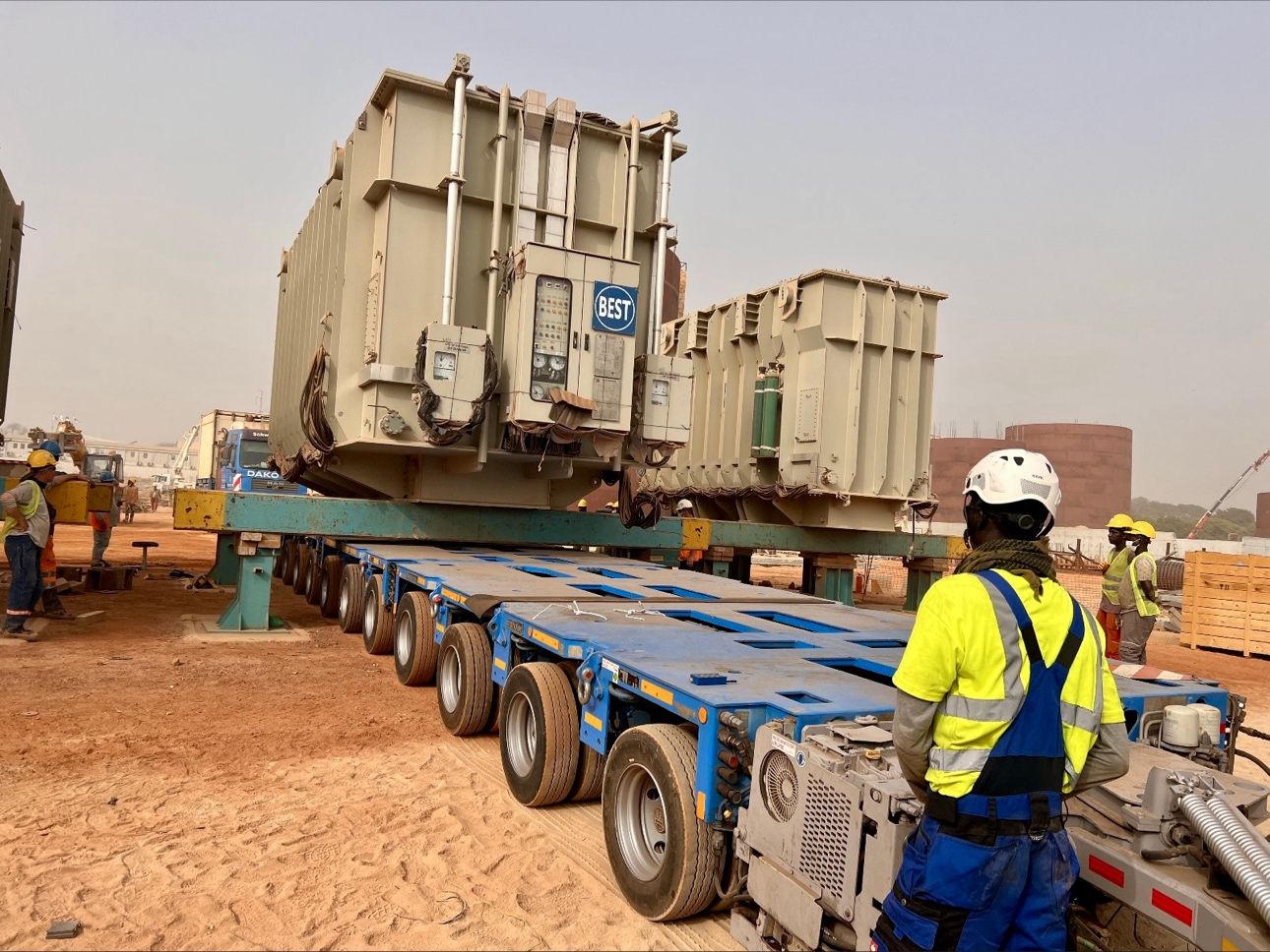 DAKO moves project cargo for Senegal's largest power plant to date