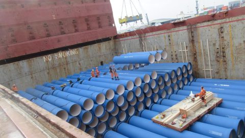 Bolloré Logistics moves 16,870 frt of project cargo to Cambodia