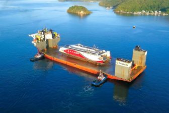 Boskalis' White Marlin tags in to replace out of service dry dock in Trinidad and Tobago