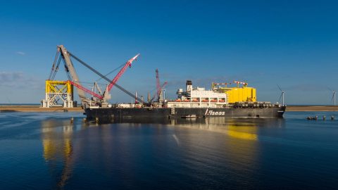 Pioneering Spirit to install substations for largest Baltic Sea wind farm