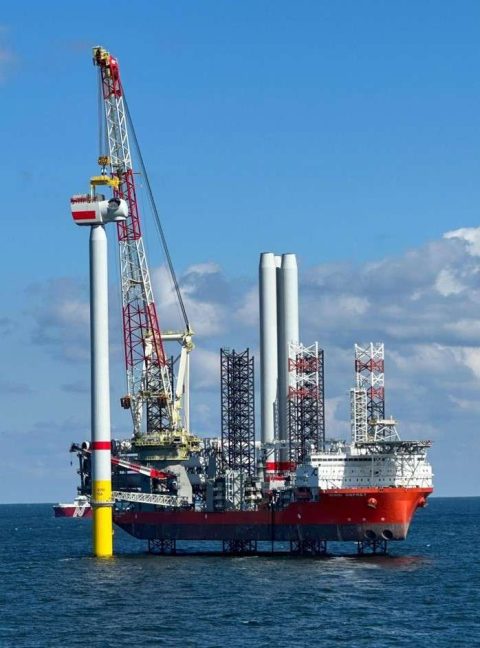 Gode Wind 3 power up, Cadeler installs first Siemens Gamesa offshore wind turbine