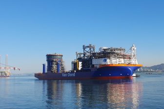 Van Oord's new offshore wind giant, Boreas, launched